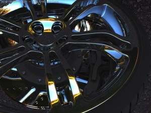 wheel 3D Model