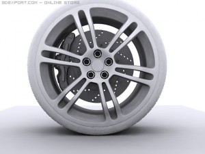 wheel Modelo 3D