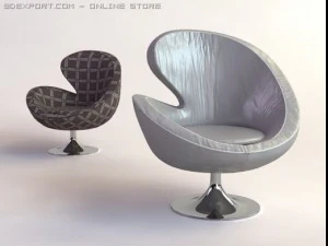 cadeira &iacute;ris Modelo 3D