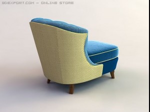 collins armchair 3D Model