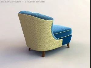 collins armchair 3D Model