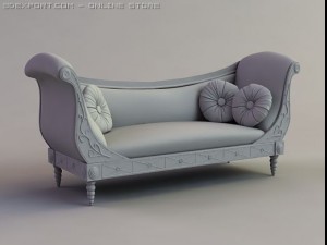 divan classic 3D Model