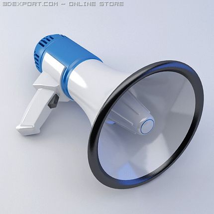 speaker 3D Model .c4d .max .obj .3ds .fbx .stl .blend 
