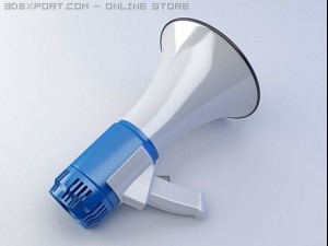 speaker 3D Model
