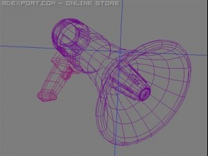 speaker 3D Model