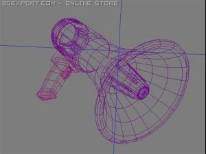 palestrante Modelo 3D