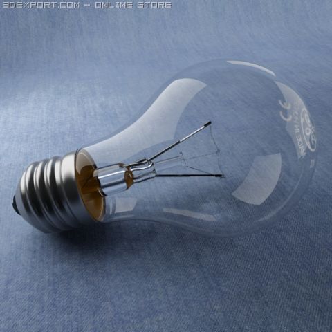 electric light 3D Модель .c4d .max .obj .3ds .fbx .stl .blend 