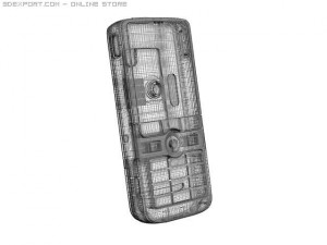 sony ericsson k750 Model 3D
