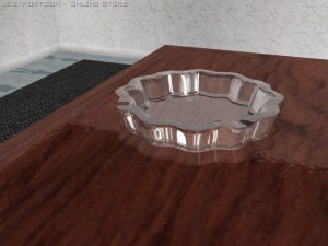 ashtray Modello 3D