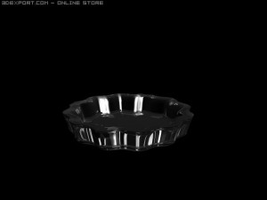 ashtray Modello 3D
