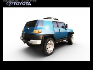 toyota fj cruiser suv 3D 모델