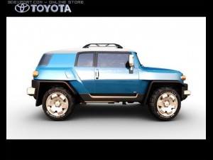 toyota fj cruiser suv Modèle 3D
