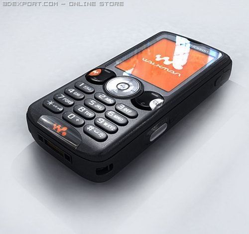 sonyericsson w810c Modello 3D .c4d .max .obj .3ds .fbx .stl .blend 