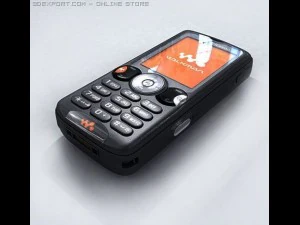 sonyericsson w810c Modello 3D