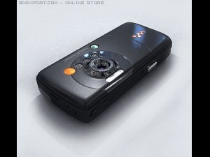 sonyericsson w810c Modello 3D