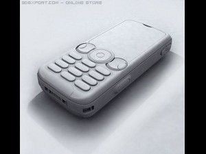 sonyericsson w810c Modello 3D