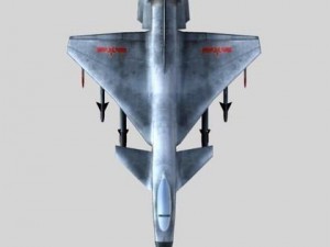 j 10 china military aircraft 3D 모델