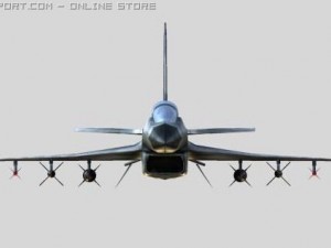j 10 china military aircraft 3D 模型