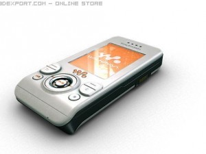 sonyericsson w580 3D 모델