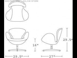 detailed chair Model 3D
