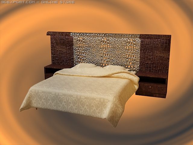 bed 3D मॉडल .c4d .max .obj .3ds .fbx .stl .blend 