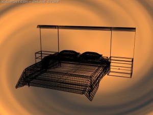 bed 3D मॉडल