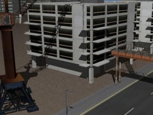cityscape scene 2 3D Модель