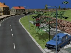 road track1 3D Model