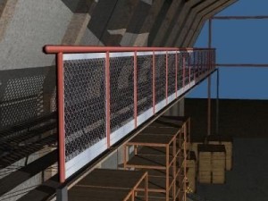 military hangar Modèle 3D