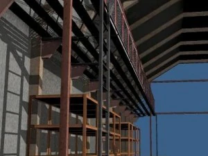 military hangar 3D Model