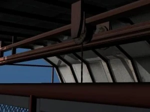 military hangar 3D Model