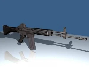 fucile s2 Modello 3D