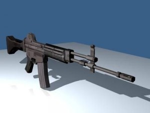 s2 rifle Modèle 3D