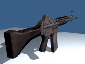 s2 rifle Modèle 3D