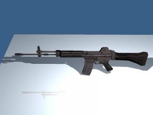 s2 rifle Modèle 3D
