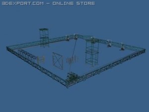 training center 3D 모델