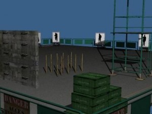 training center 3D 모델