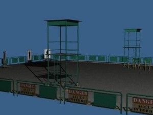 training center 3D 모델