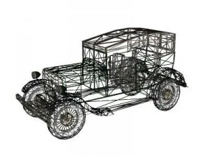 олдтаймер 3D Модель