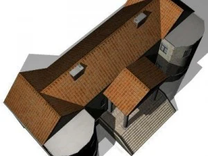 villa house 3D Model