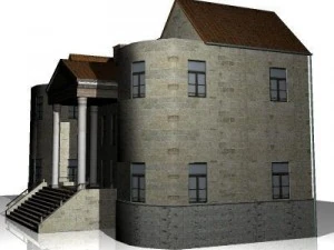 villa house 3D Model