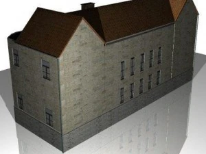 villa house 3D Model
