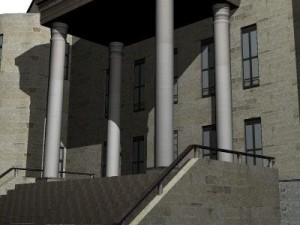 villa house 3D 模型