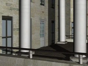 villa house 3D Model