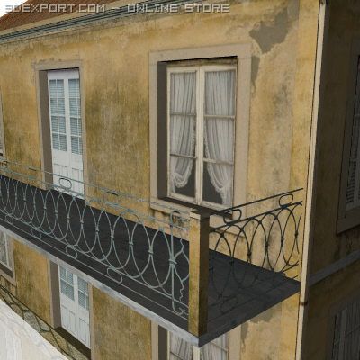 house1 3D 模型 .c4d .max .obj .3ds .fbx .stl .blend 