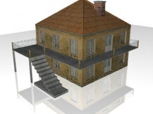 house1 3D 模型