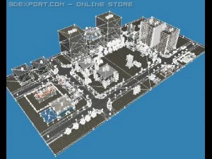 new city 3D Model