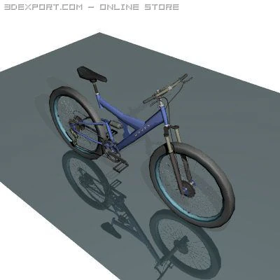 mrves bicycle 3D Model .c4d .max .obj .3ds .fbx .stl .blend