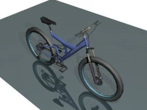 signora bicicletta Modello 3D