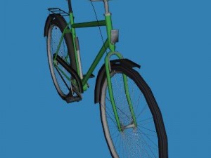 touring bike Modèle 3D